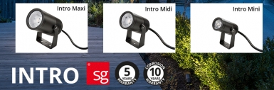 SG Intro Midi 15W Buitenverlichting Grafiet
