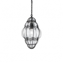  - Ideal lux Anfora Hanglamp Diam.22.5cm Glas