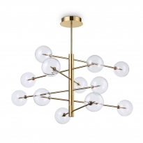  - Ideal lux Equinoxe SP12 Hanglamp Messing