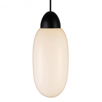  - Halo Design Cream Hanglamp Ø15cm Zwart/Opaal